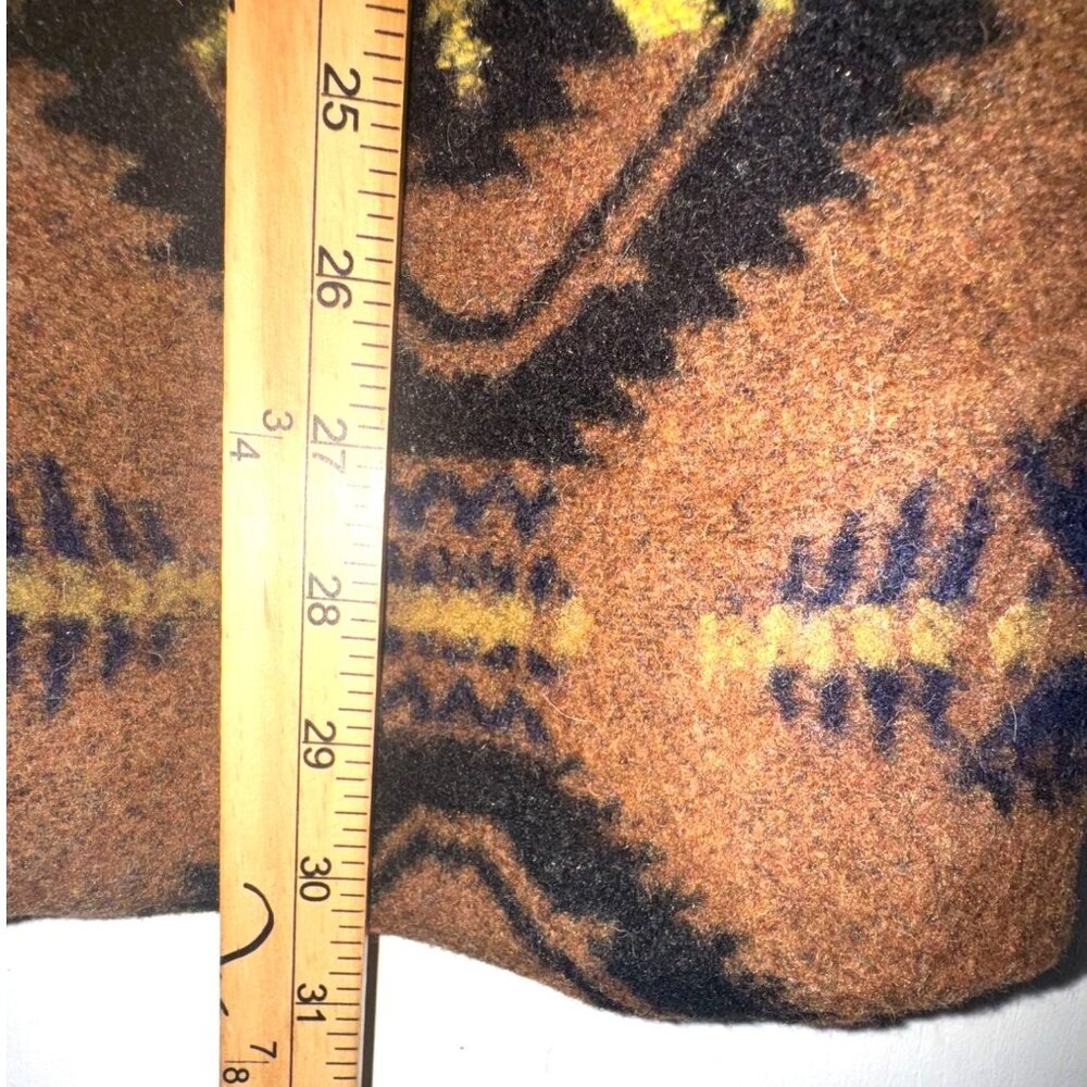 Rafaella Womens Southwestern Style Jacket M Wool Blend Button Front - Picture 7 of 8